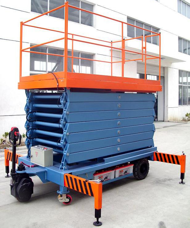 江西助力行走剪叉式高空作业平台